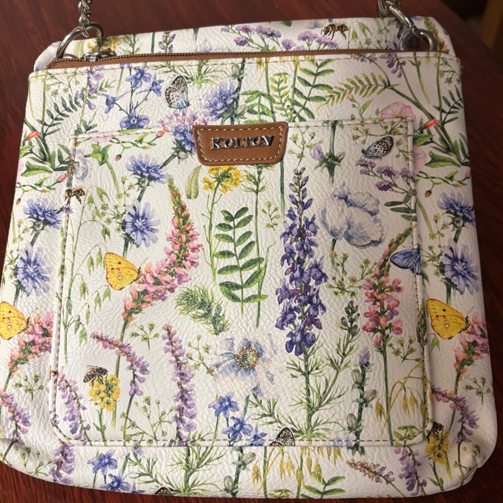 Floral Print koltov cross body bag